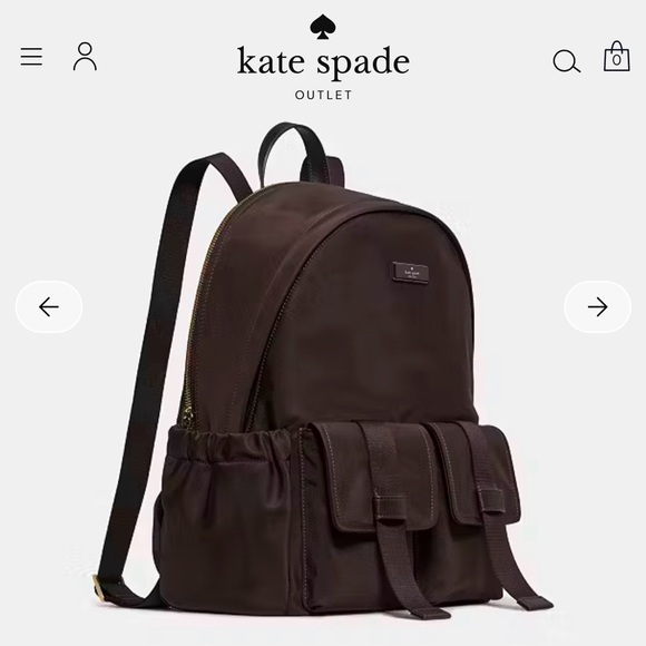 Kate Spade Carter Ksnyl Cargo Large Backpack - Picture 11 of 11